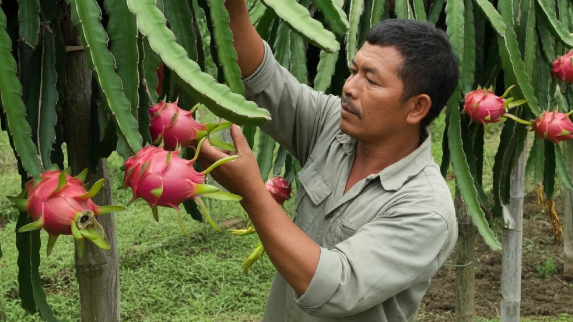 Cuidados e manutenção da da pitaya